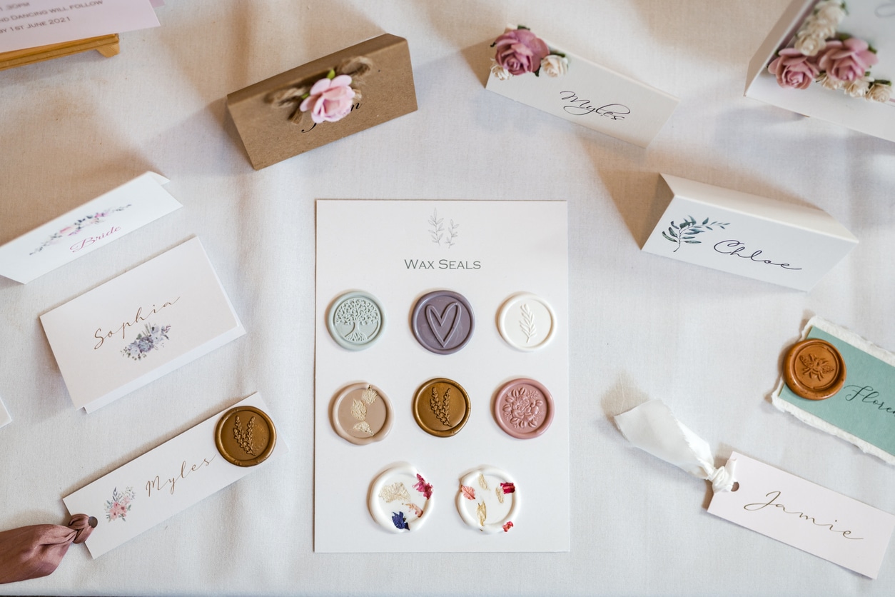 Monograms and invites